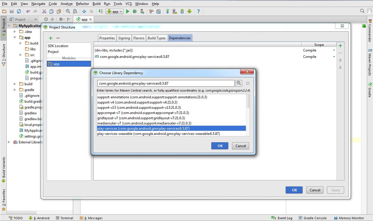 manually install google app sdk for android studio manually install google app sdk for android studio