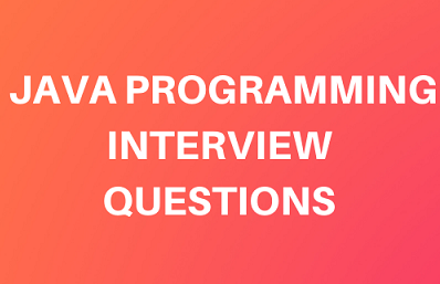 Top Java aptitude test | Java programming interview questions