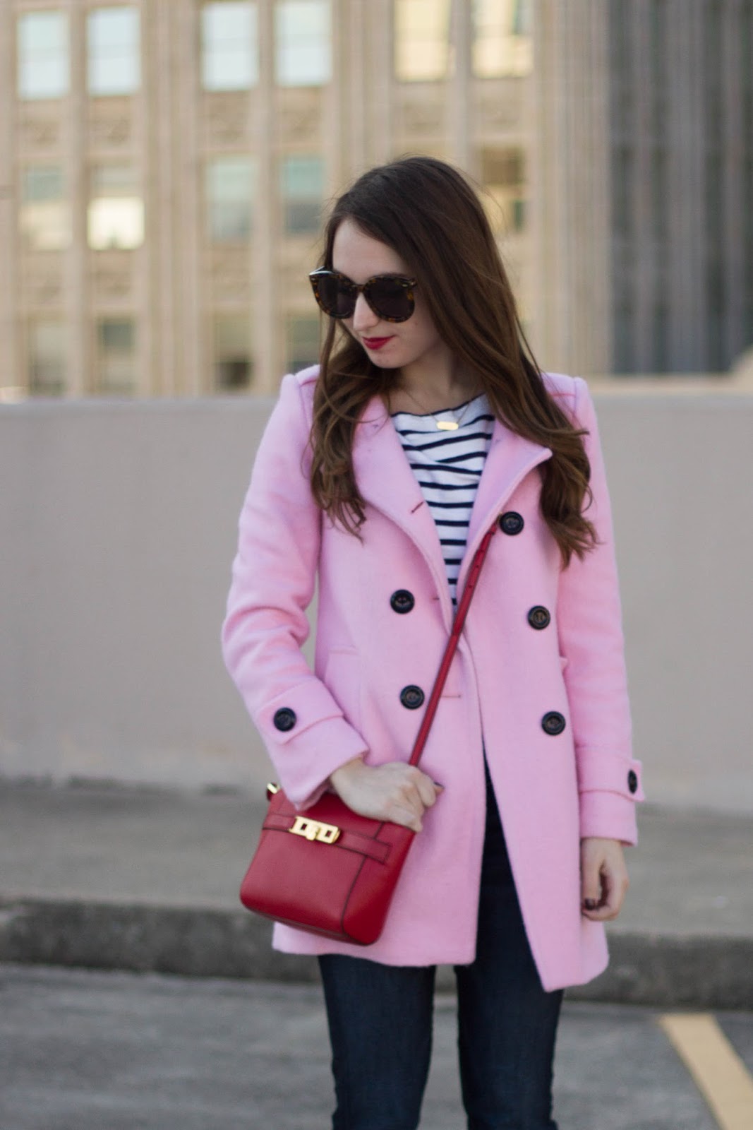 Stripes, Pink, Caralina Style