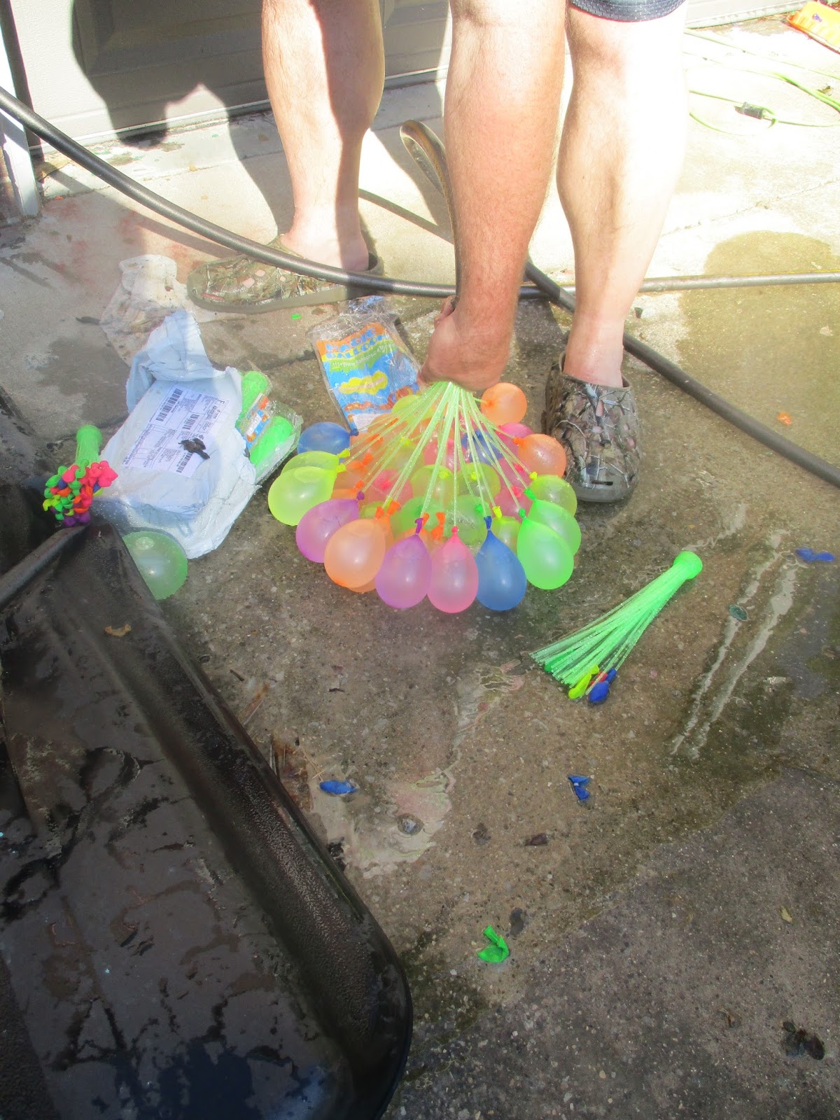 Barefoot Kentucky Mama Epic Water Balloon Fight