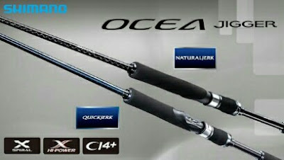 Joran Shimano Ocea Jigger BaitCast 