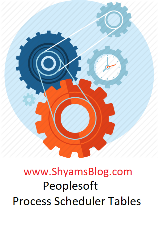 PeopleTools Tables Part 5 Process Scheduler Tables Shyam's Blog