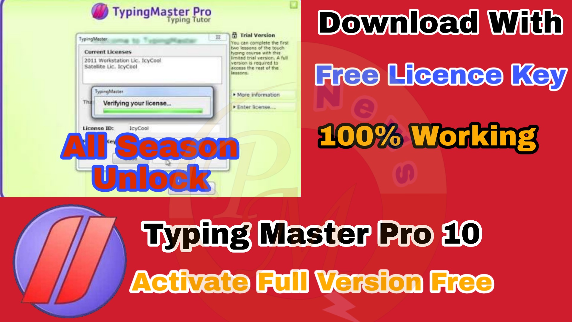 typing master pro license key free