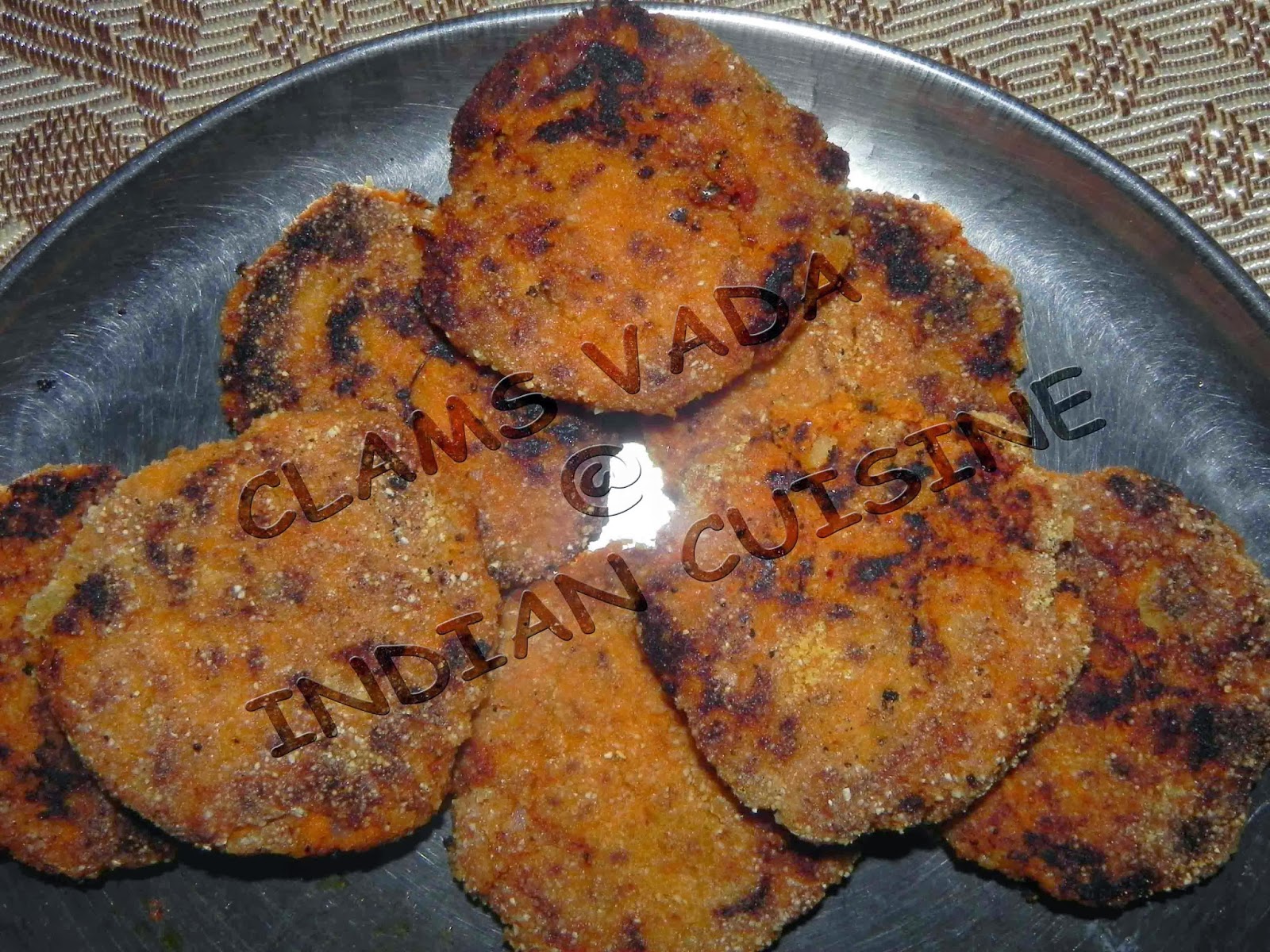 Konkani Randap Khubbe/Tisre Vade Clam Vada Delicious Healthy Home