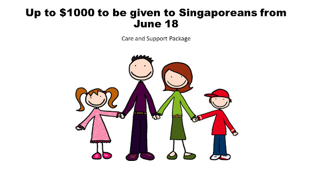 Singaporeans to get up to $1000 from June 18 - How much will you recieve?