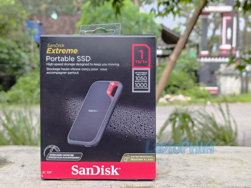 Review Sandisk Extreme Portable SSD 1TB