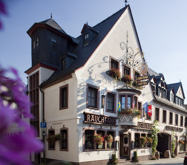The charming Central Hotel in Rüdesheim, Germany. Photo: © Central Hotel and the German National Tourist Office. Unauthorized use is prohibited.