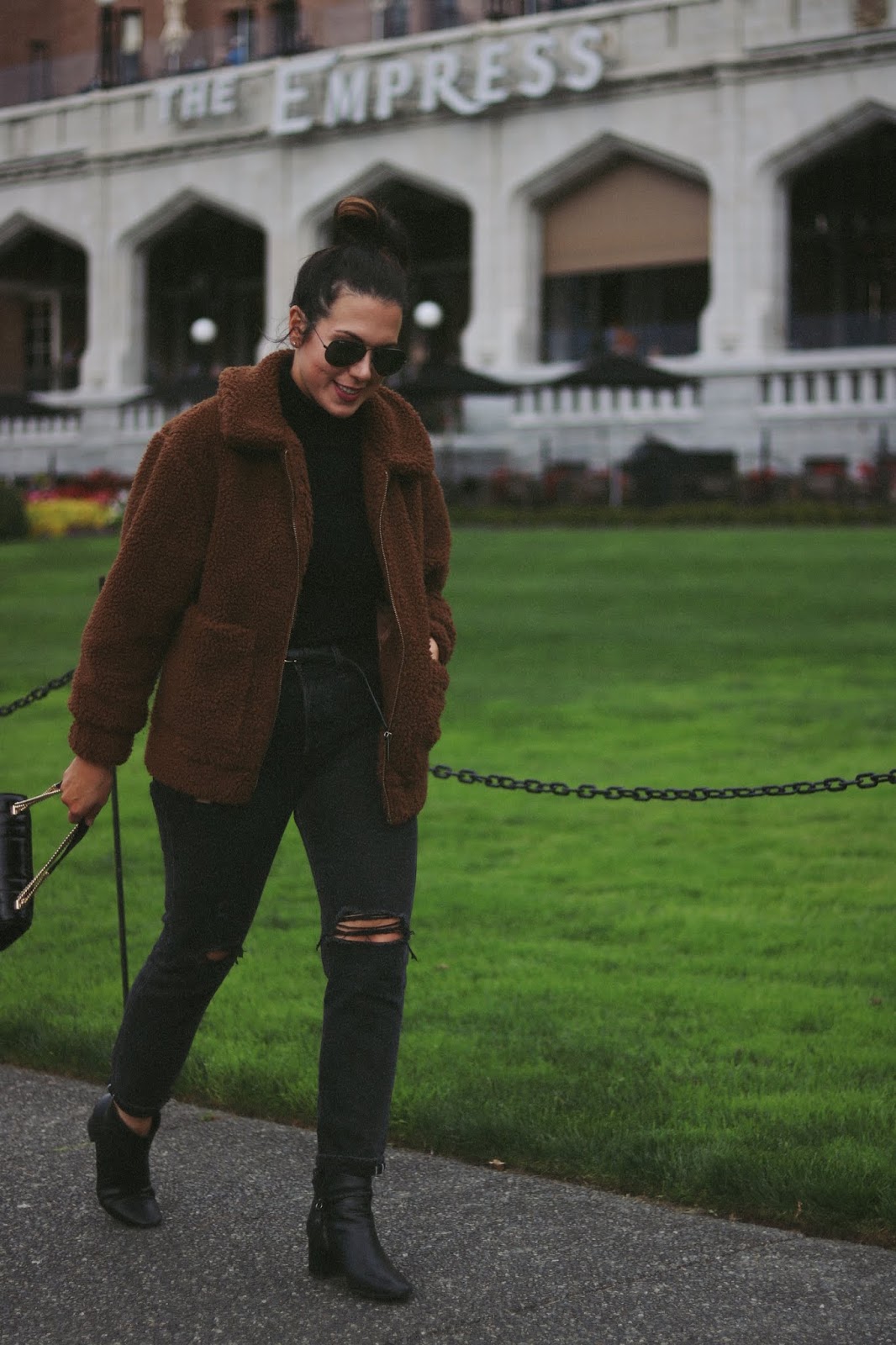 Teddy bear coat outfit — Covet & Acquire