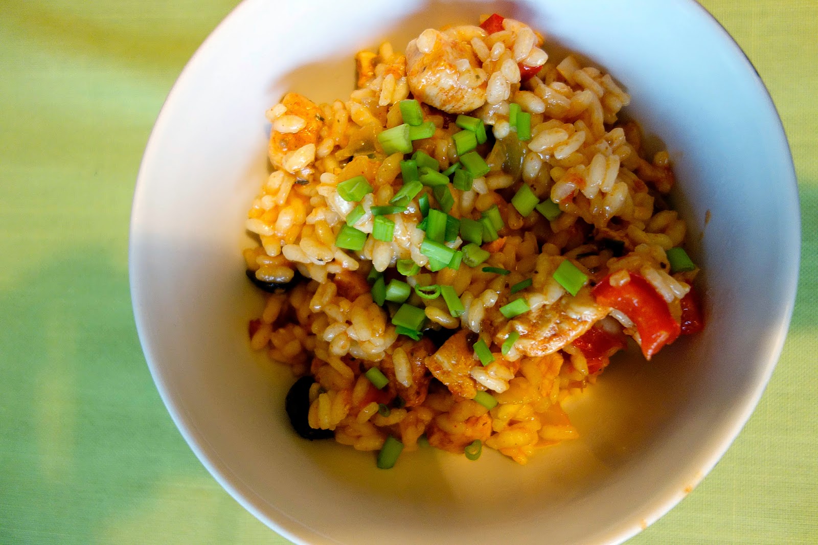 Mania Gotowania Paella z kurczakiem i warzywami