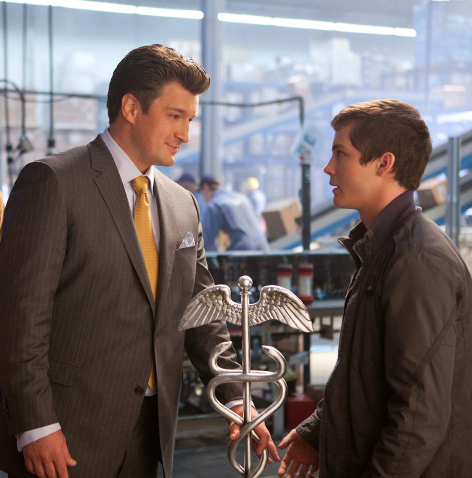 Nathan Fillion as Hermes in Percy Jackson: Sea of Monsters