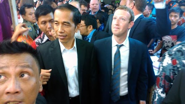 Kabar Angin Investasi Tesla, Publik Diingatkan Blusukan Jokowi Dan Mark Zuckerberg Ke Tanah Abang
