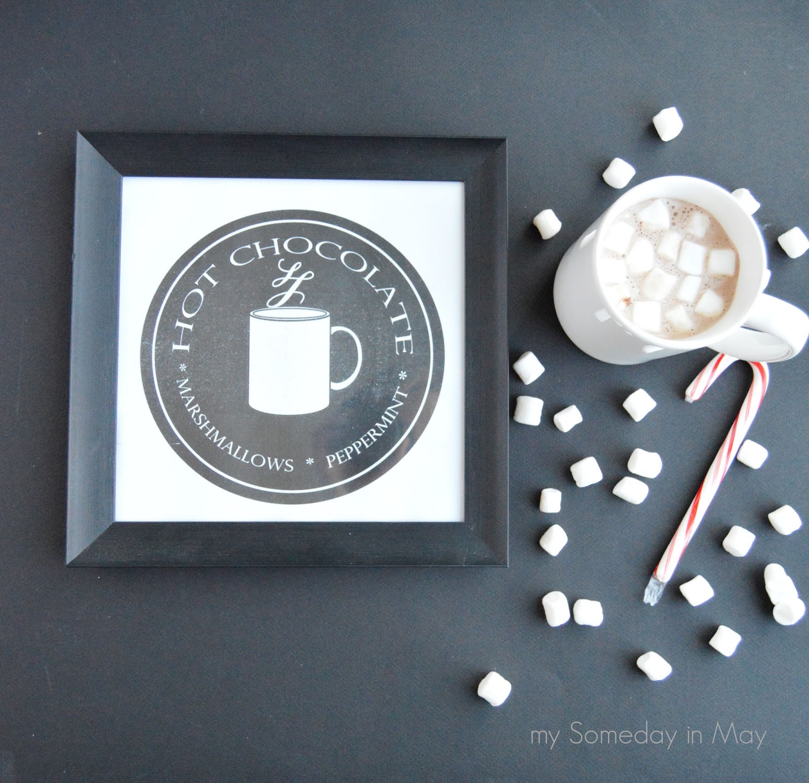 Free Hot Chocolate Printable My Someday in May Free Hot Chocolate Printable My Someday in May