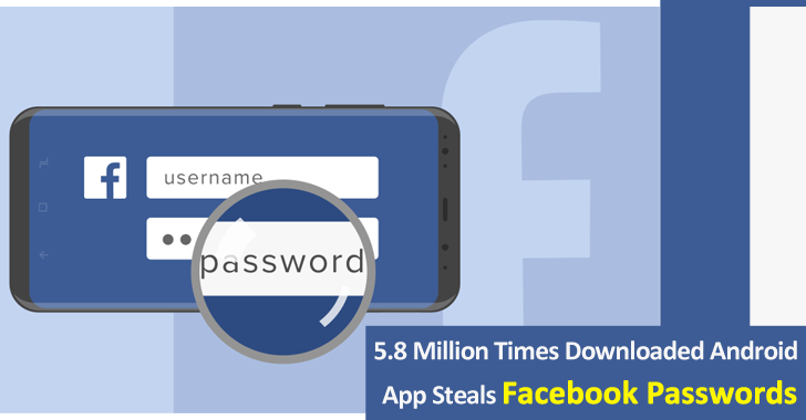 Android App Steals Facebook Passwords