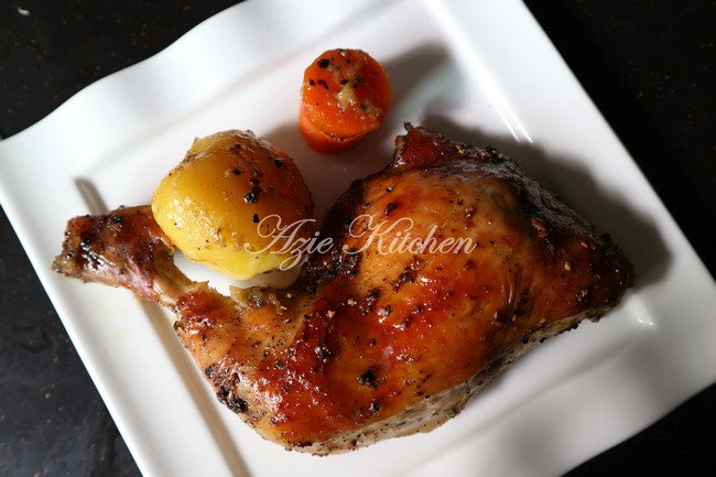 Resepi ayam grill black pepper