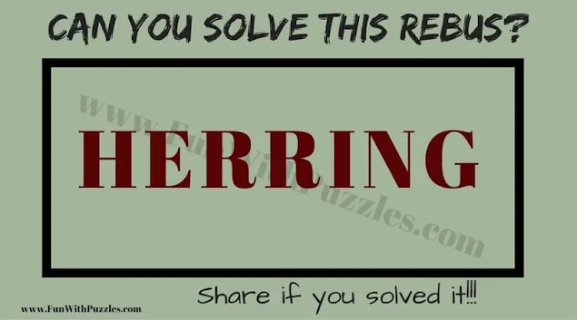 Can you solve this Rebus Picture Puzzle?