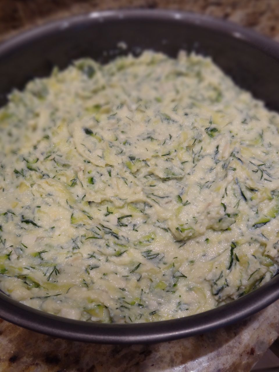 Scrumpdillyicious Zucchini Ricotta Savoury Cheesecake