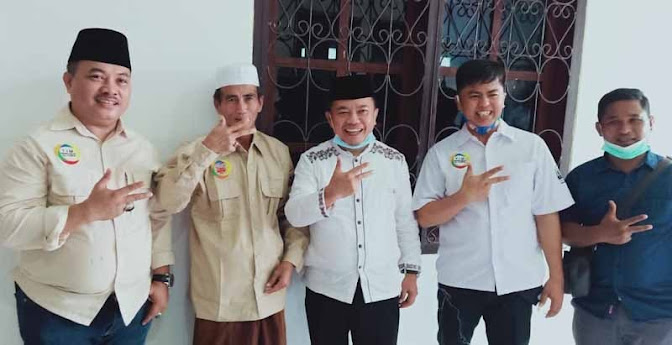 al haris al haris disambut hangat mantan bupati batanghari