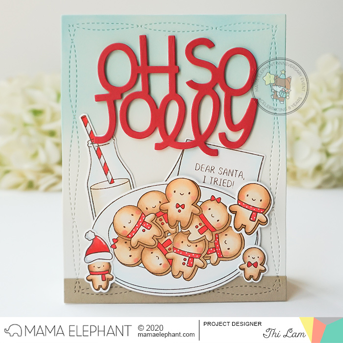 mama elephant design blog STAMP HIGHLIGHT Gingerbread Cookies