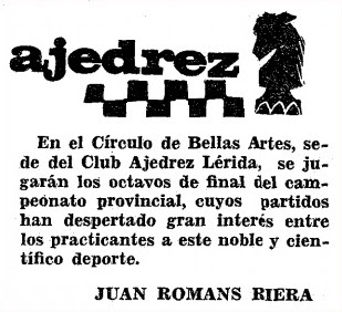 Local social del Club d’Escacs Lleida