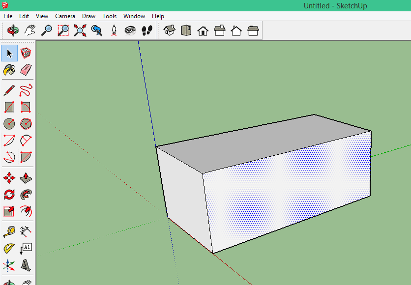 Cara Memberi Warna Atau Material Pada Sketchup Anak Arsitektur