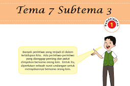 Soal Formatif Kelas 5 Pembelajaran 1 Subtema 3 Tema 7 K-13