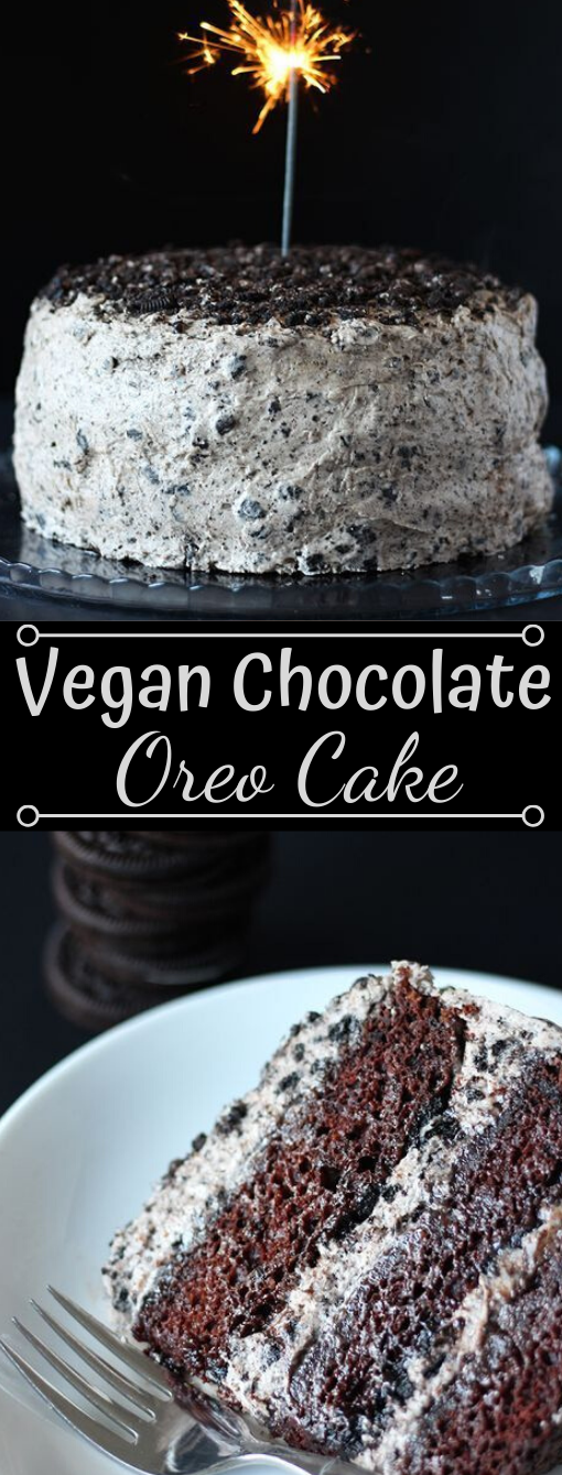 EASY VEGAN CHOCOLATE OREO CAKE #desserts #cakes #oreo #chocolate #recipes EASY VEGAN CHOCOLATE OREO CAKE #desserts #cakes #oreo #chocolate #recipes