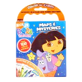 Dora The Explorer Color-N-Carry Actvity Traveler With Jumbo Crayons Where To Buy