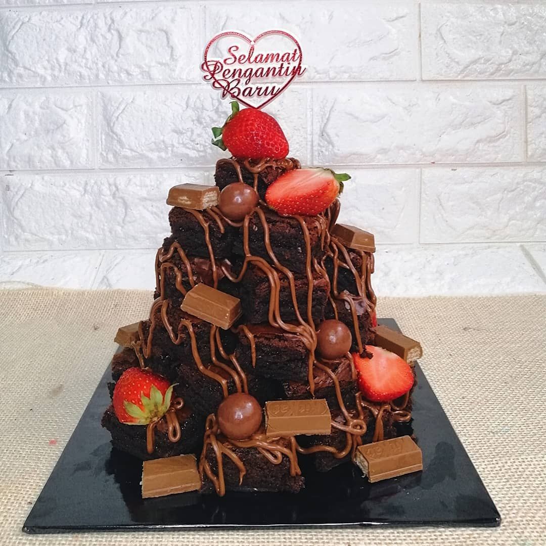 TUPPERWARE TEAM POWER BROWNIES TOWER MUDAH SUKATAN CAWAN PALING SEDAP