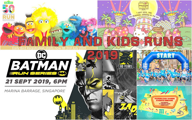 Best Runs for kids and Families Singapore 2019