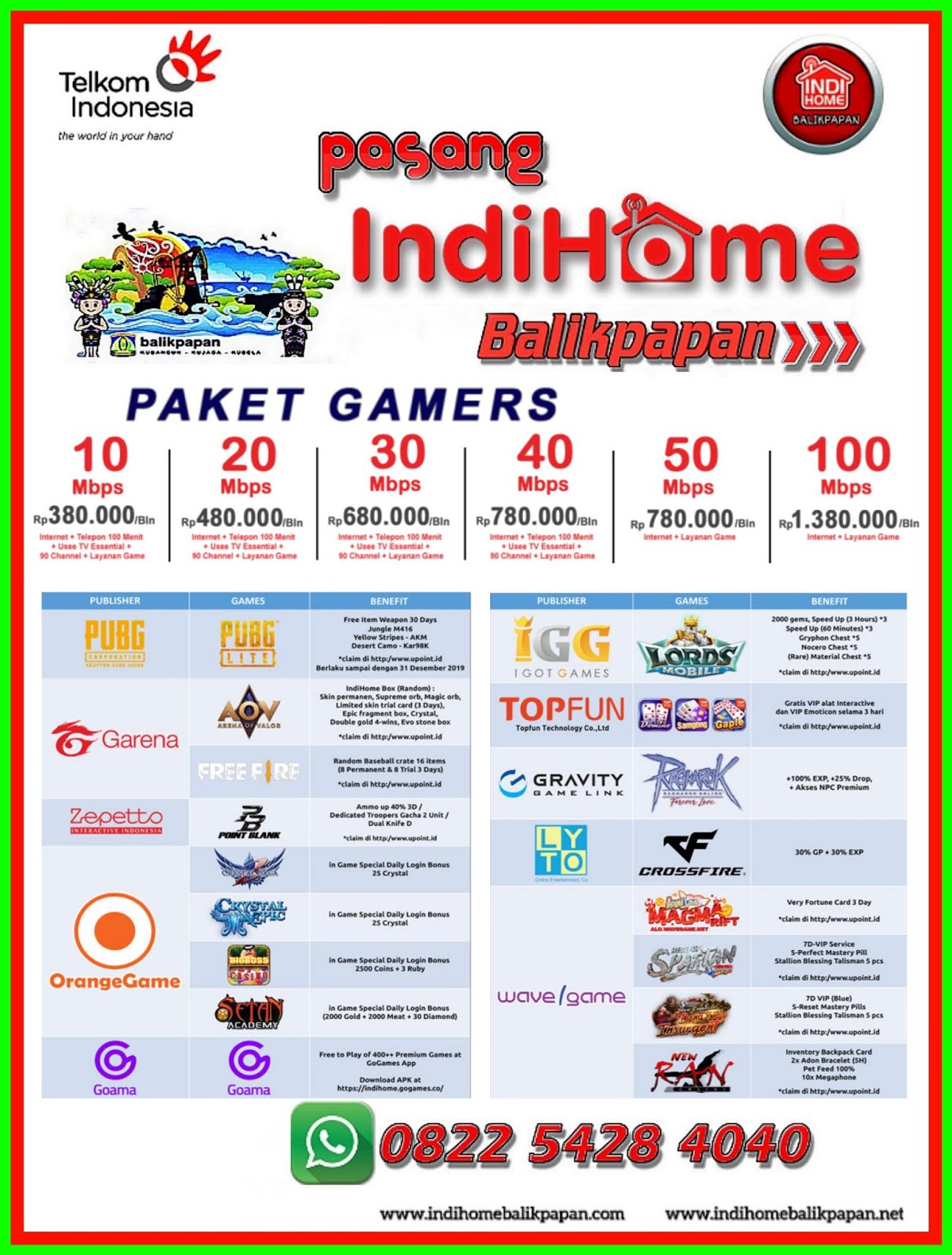 PAKET INDIHOME TERBARU JANUARI 2020 INDIHOME BALIKPAPAN