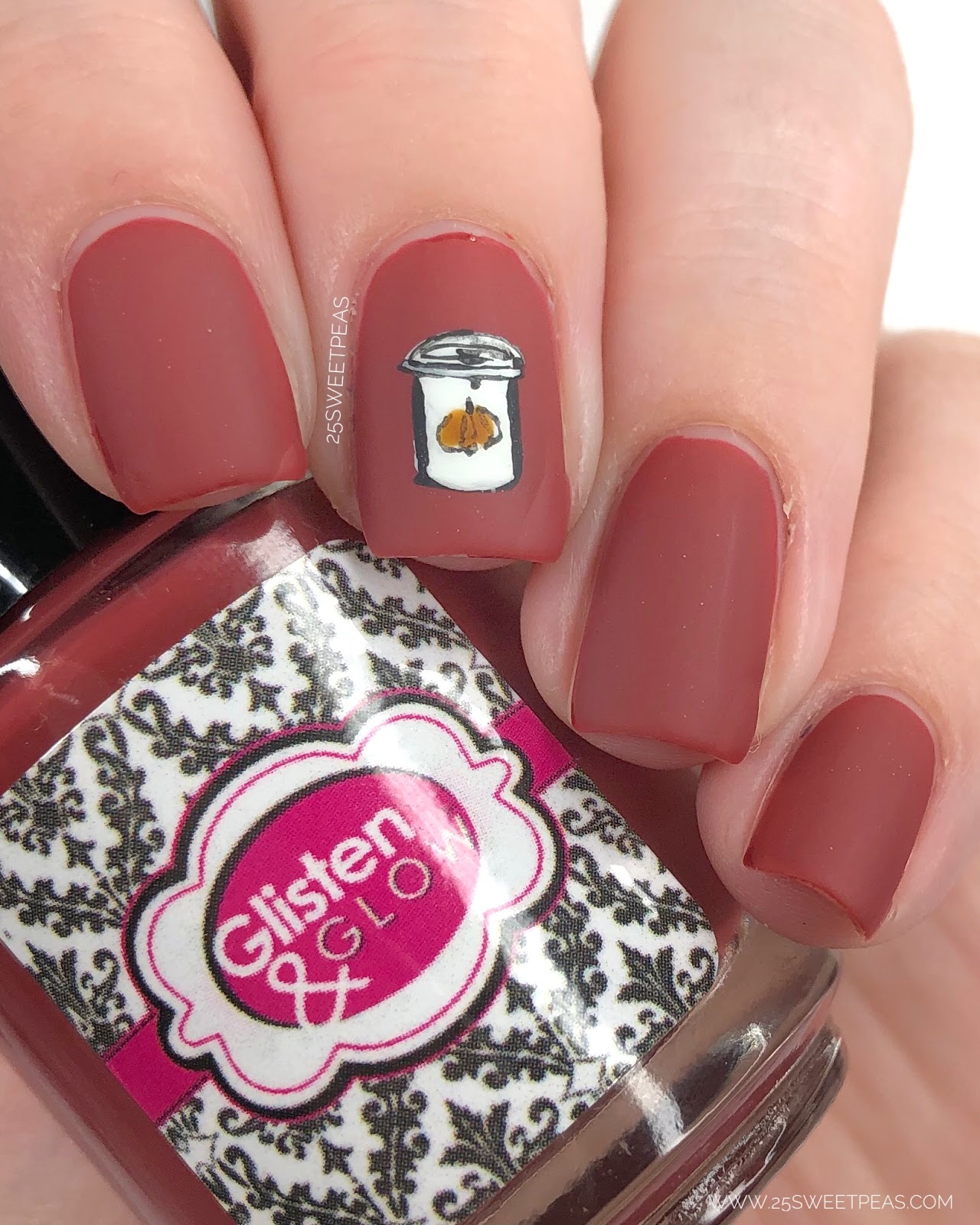 Fall Nail Art with Glisten & Glow — 25 Sweetpeas