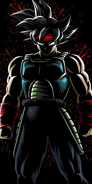 Bardock iPhone Dragon Ball Z Wallpaper