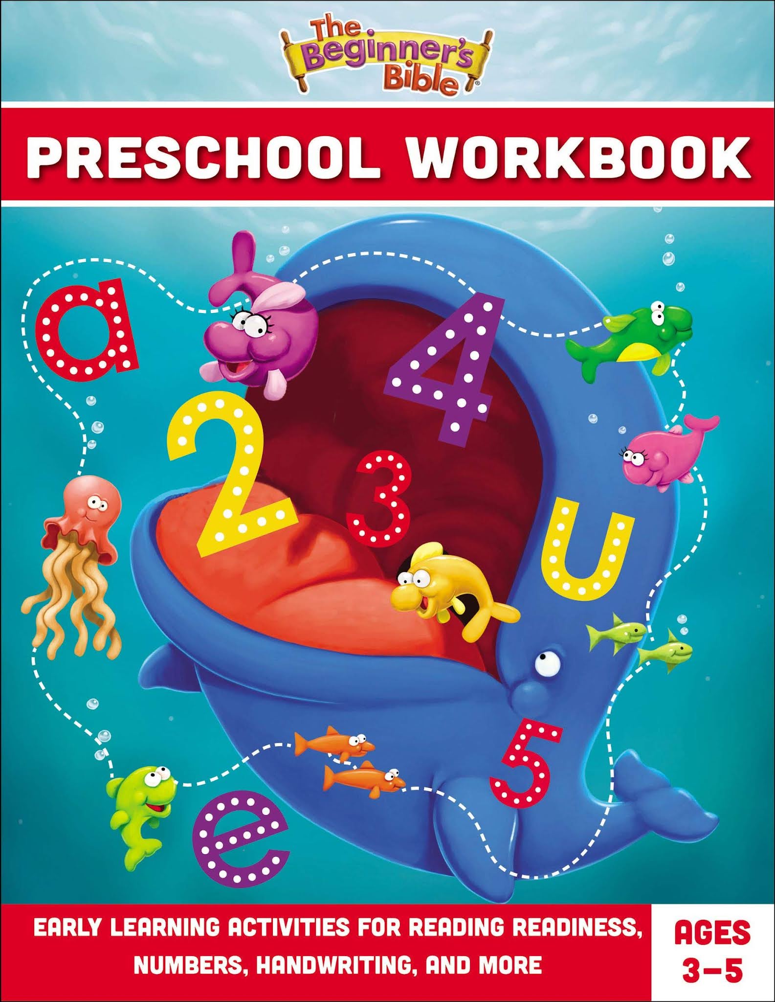 Cover L♡ver Book Review: The Beginner's Bible Preschool Workbook (children)
