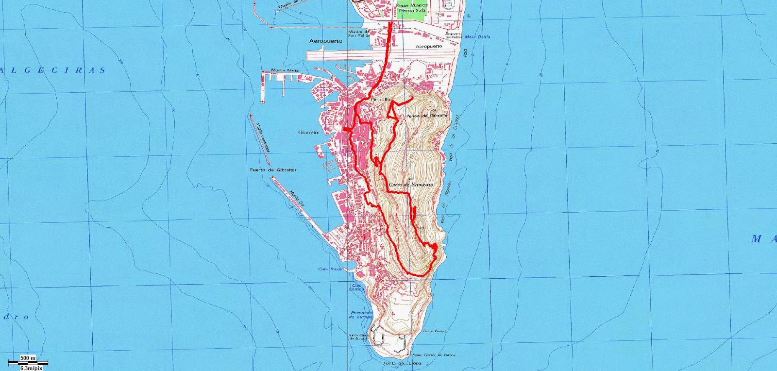 RF NATURA LA LÍNEA PEÑÓN DE GIBRALTAR
