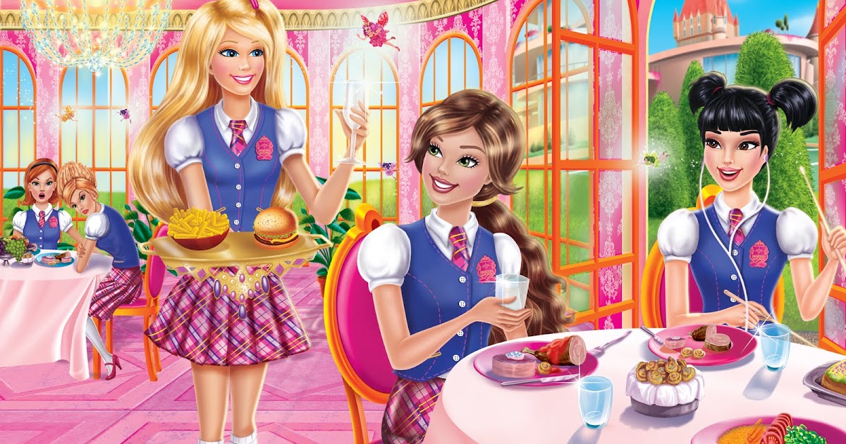 barbie in princess school