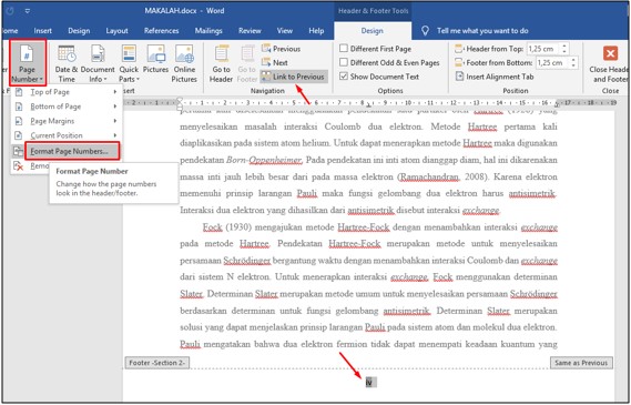 Cara Membuat Nomor Halaman Berbeda Di Microsoft Word Yang Sama Cara Membuat Nomor Halaman Berbeda Di Microsoft Word Yang Sama