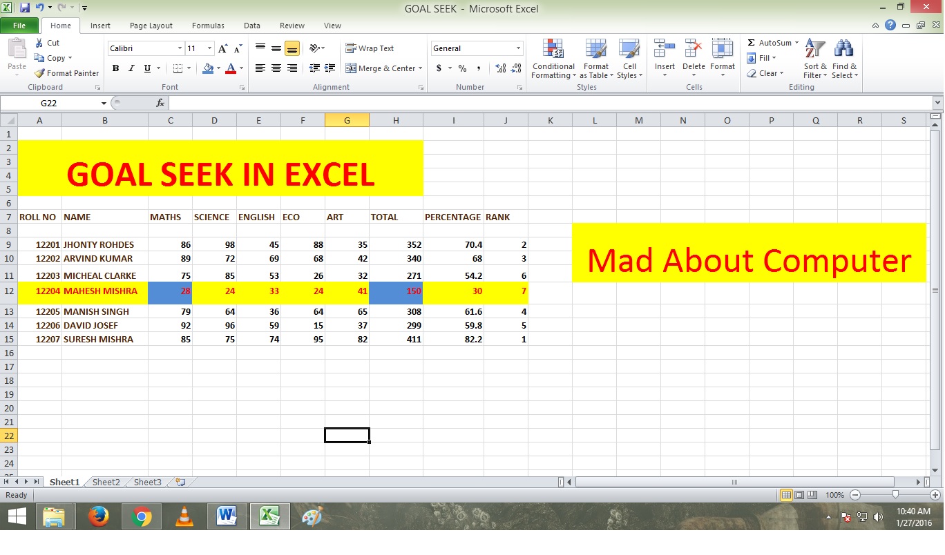 What If Analysis In Excel