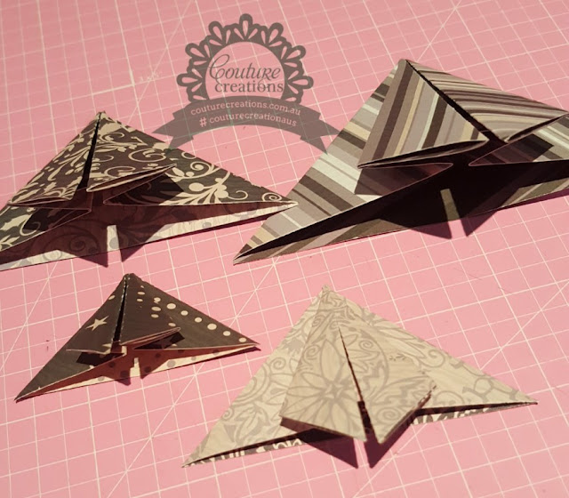 Folded Christmas Tree Bag by Bridget Louw Couture Creations