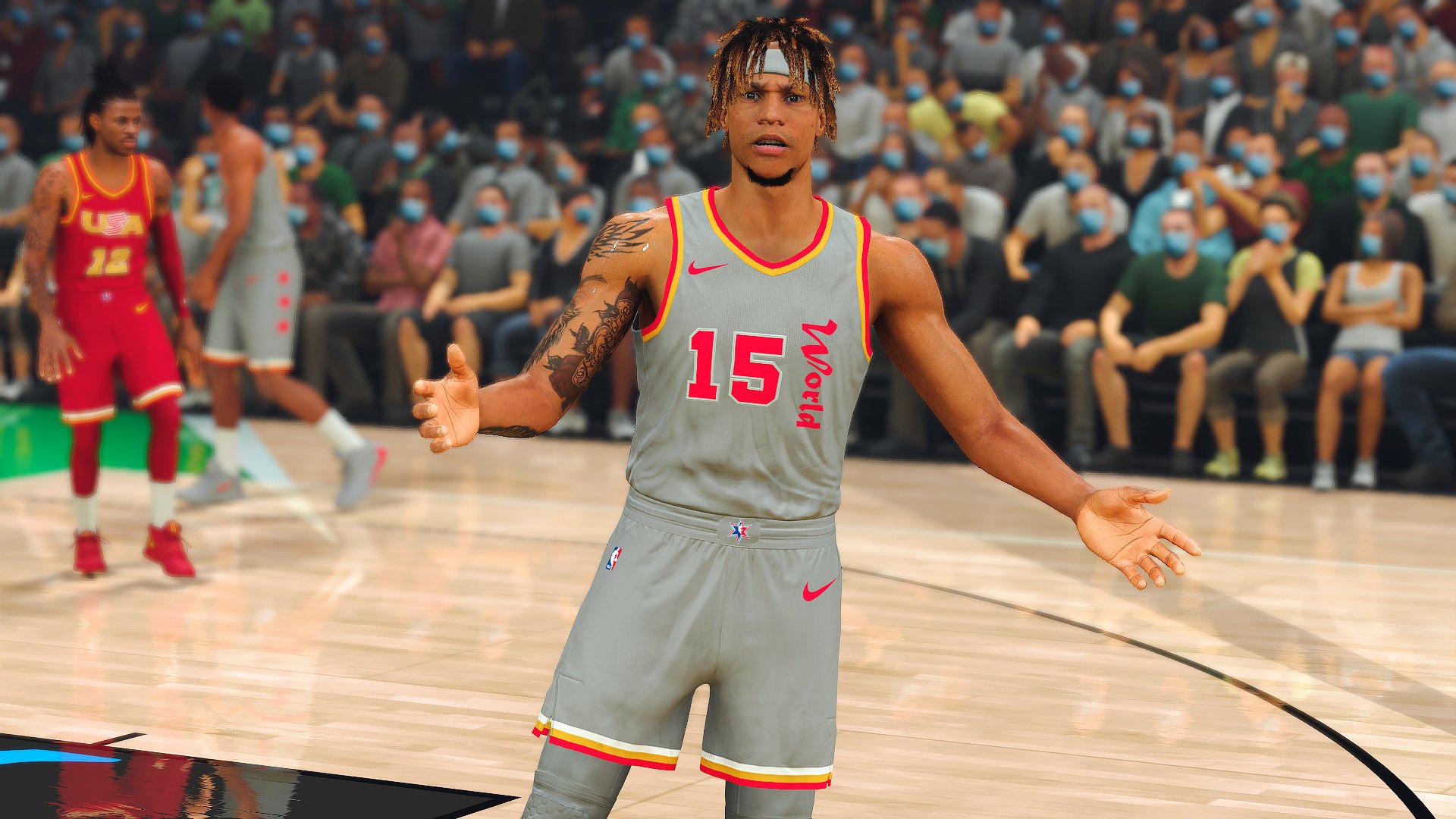 NBA 2K21 San Antonio Spurs City Edition Concept Jersey by Julian [FOR 2K21]