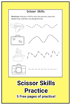 Scissor skills and practice