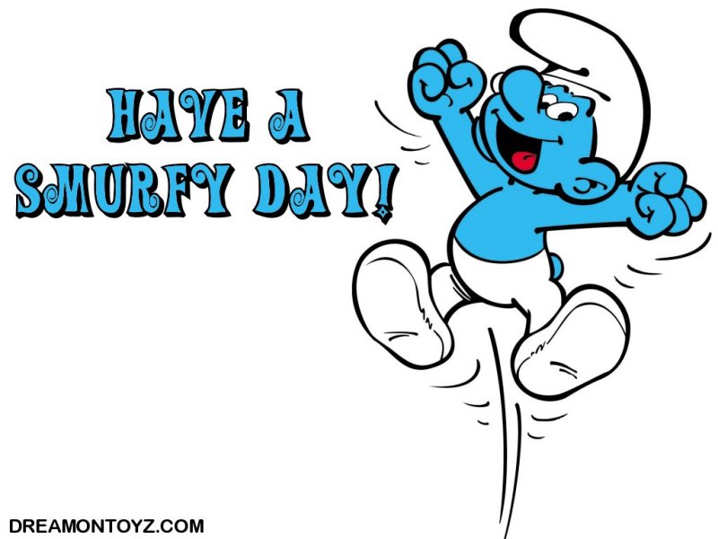 FREE Cartoon Graphics / Pics / Gifs / Photographs Smurf Wallpapers and Backgrounds