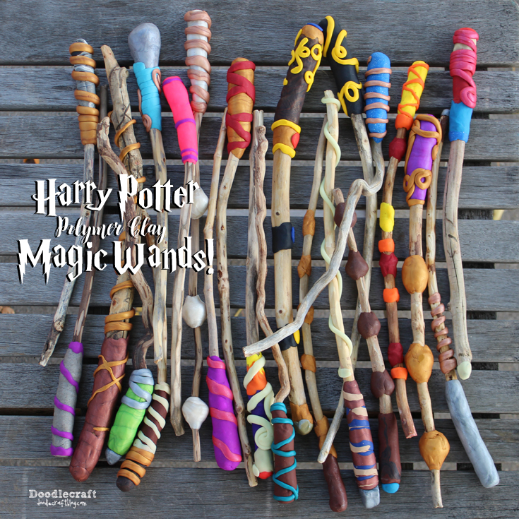 how to make harry potter wands out of paper