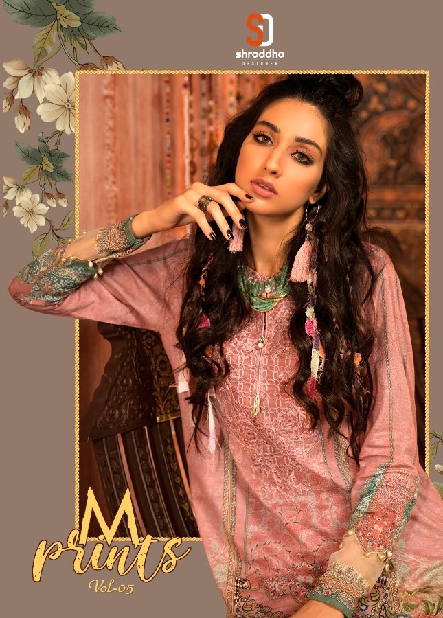 Shraddha Designer M print vol 5 pakistani Suits wholesaler