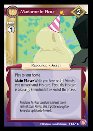 My Little Pony Madame le Flour Absolute Discord CCG Card