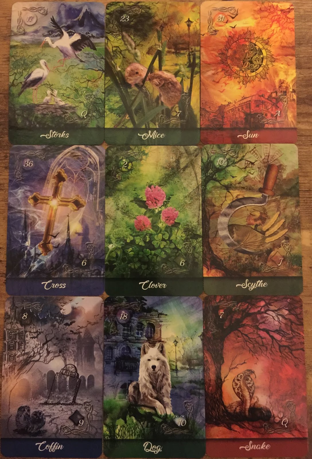 Tarot Guidance - Cher Green: Review: Mirror Truth Lenormand by ...