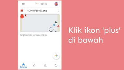 Cara upload file ke Google drive