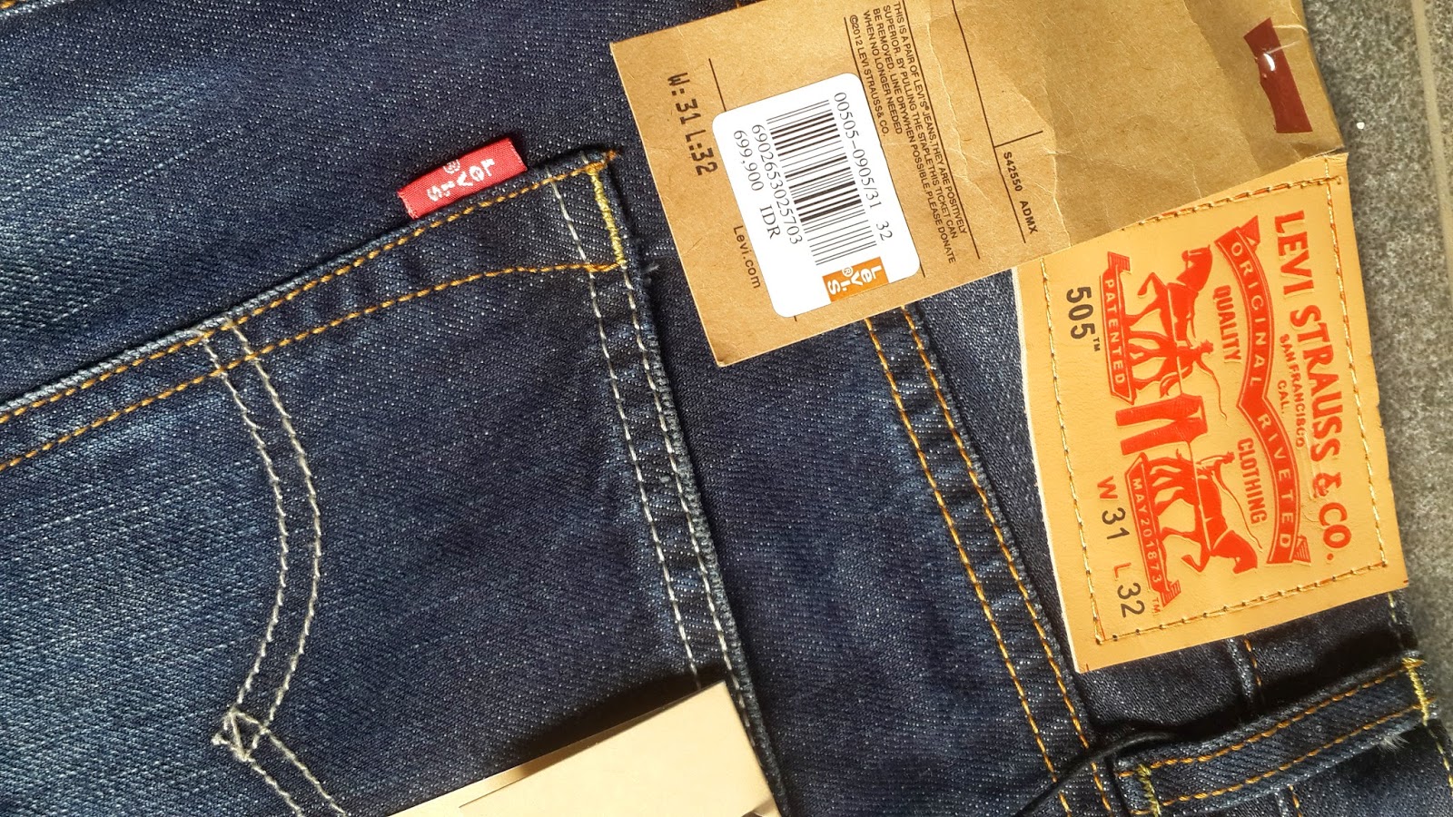 SUBA21SHOP Cara mudah membedakan celana  jeans levi s  