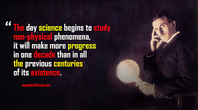 The day science begins to study non-physical phenomena, it will make more progress in one decade than in all the previous centuries of its existence.