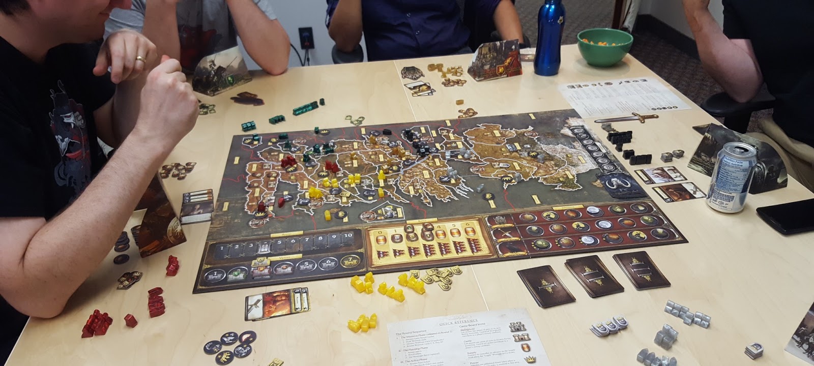 Inner Sanctum of the Ninveah Game of Thrones Board Game