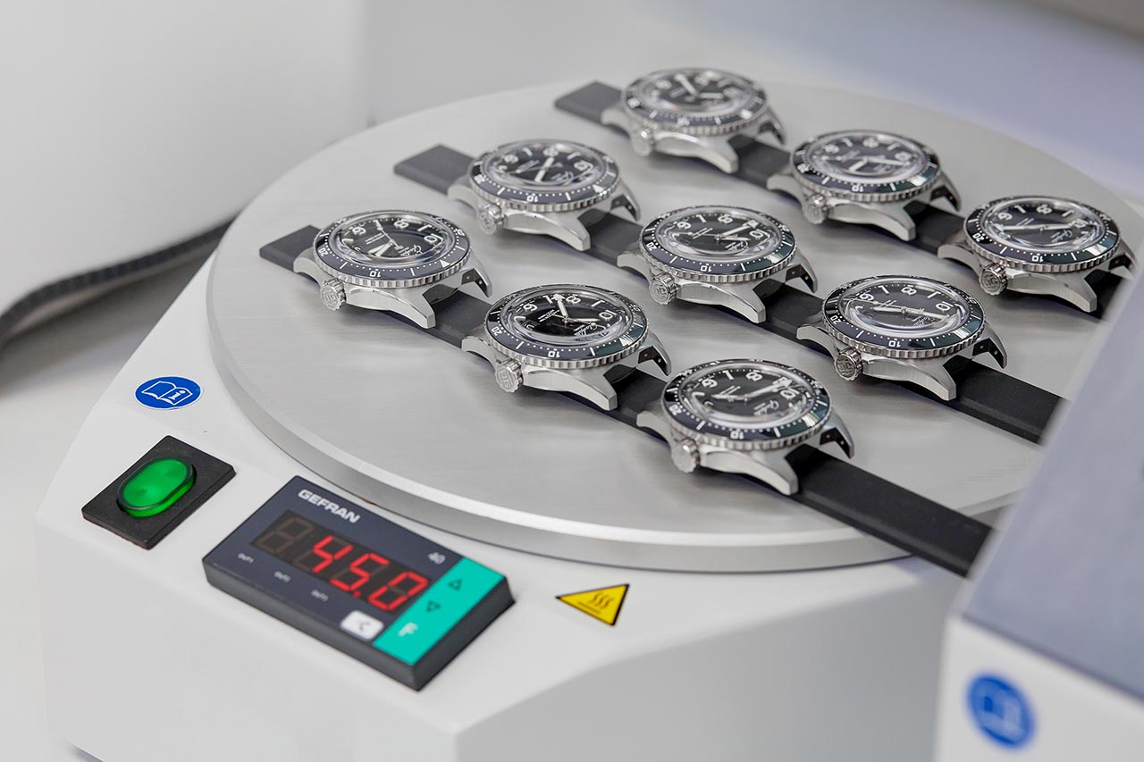 How the Glashütte Original SeaQ diver's watches are tested Time and